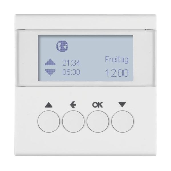 Timer Per Tende A Rullo Bianco Polare Opaco - Comando Per Tende A Rullo 85741188-image