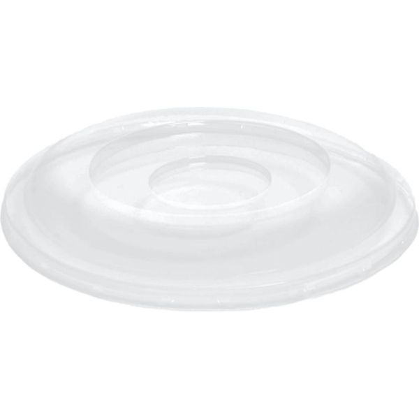 Papstar Coperchio A Cupola Ps R-PET Rotondo Ø 15,5Cm 2,5Cm Trasparente 95 Pezzi-image