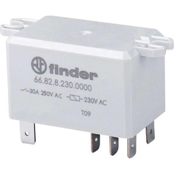 Relè A Innesto Finder 24 V/Dc 30 A 2 Contatti In Scambio 66.82.9.024.0300 1 Pz-image