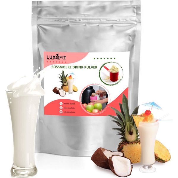 Pina Colada Dolce Bevanda In Polvere Con Proteine Del Siero Di Latte 10 Kg-image