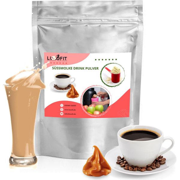 Bevanda In Polvere Al Caffè Caramellato Con Proteine Del Siero Di Latte 1 Kg-image