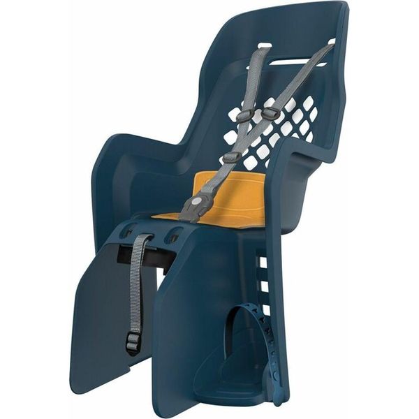 Polisport Joy Cfs Supporto Per Seggiolino Posteriore Per Bicicletta - Denim/Giallo-image