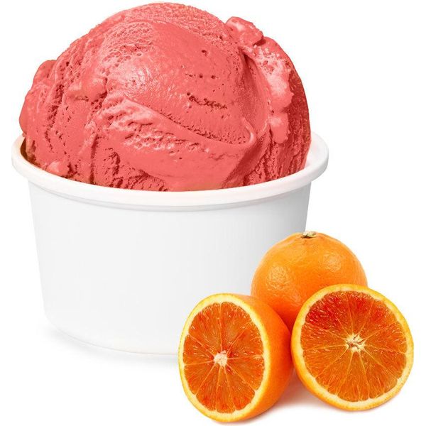 Yogurt All'arancia Rossa Gelato Low Carb In Polvere Vegano Senza Zucchero E Senza Lattosio 100 Kg-image