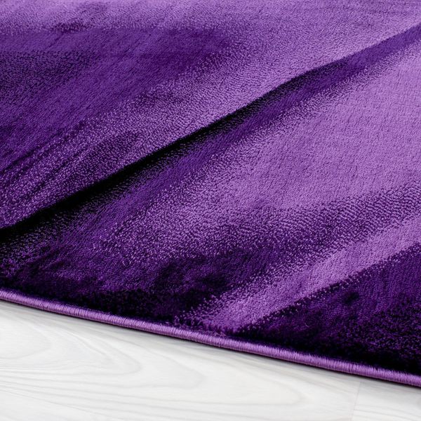 Tappeto Miami A Pelo Corto Rettangolare 80X150Cm Viola 6590-image