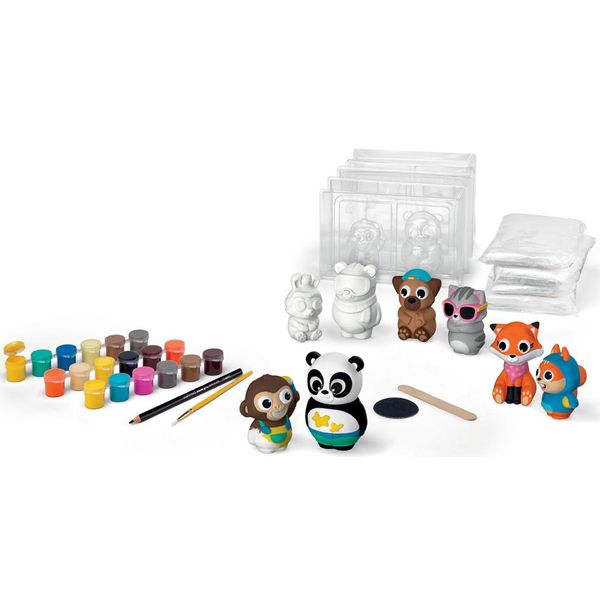 Maped® Creativ 907209 Maped® Creativ GipsgießEn-Set Plaster Friends Mehrfarbig-image