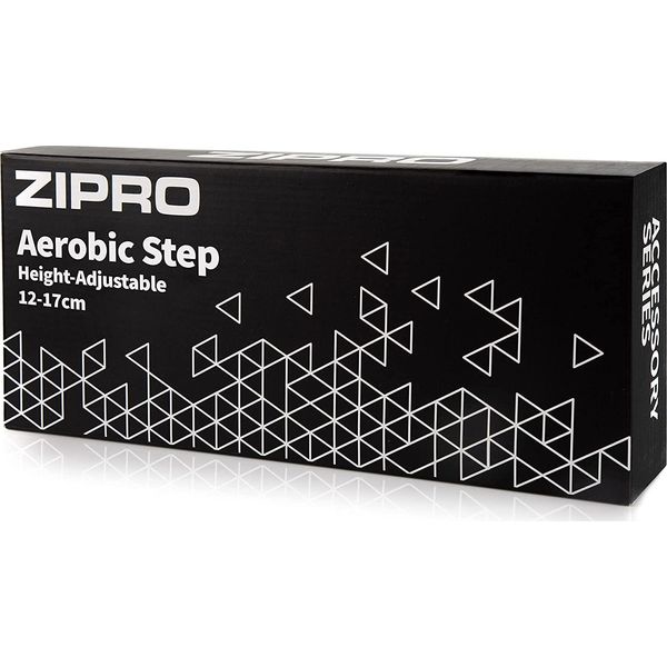 Zipro Stepper Attrezzo Fitness Regolabile In Altezza In 2 Livelli Cyclette Nero-Verde-image