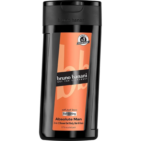 Bruno Banani Absolute Man Gel Doccia, Trattamento Uomo 250 Ml-image