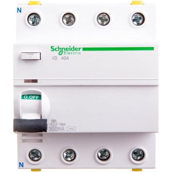 Interruttore Differenziale Iid-40-4-300-Ac 40A 4 Poli 300Ma Tipo Ac-image