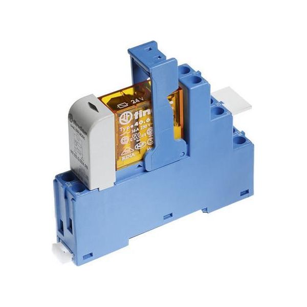 Modulo Di Accoppiamento Relè 15,8 Mm, 2P 8A 230VAC, Contatti Agni, Terminali A Vite, Montaggio Su Guida Din 35 Mm, 48.52.8.230.0060-image