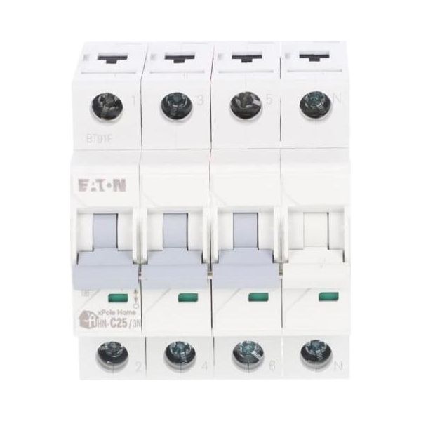 Interruttore Automatico 3P+NC 25A 6Ka Ac Xpole Home HN-C25/3N 194913-image
