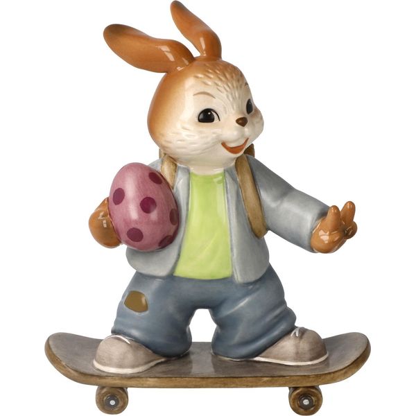 Goebel Hasenjunge Endlich Osterferien (Figur, Steingut) | Art.-Nr. 66846441 | Ean 4005169374319-image