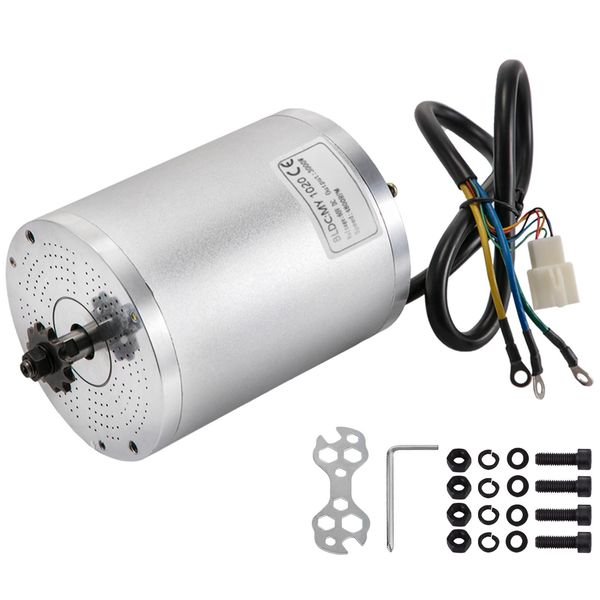 Vevor 60V Brushless Dc Motor Motore Elettrico 3KW Brushless Motore Elettrico 4800 U Brushless Motore Elettrico-image