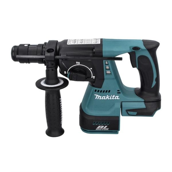Makita Dhr 243 Zj Trapano A Percussione A Batteria 18 V 2,0 J Sds Plus Brushless + Makpac - Senza Batteria, Senza Caricabatteria-image