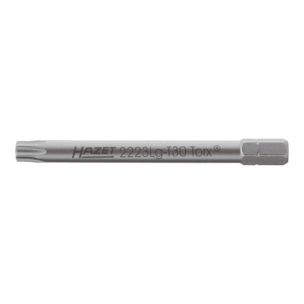 Hazet Bit 2223LG-T30 Sechskant Massiv 6,3 (1/4 Zoll) Innen Tx Profil T30)-image
