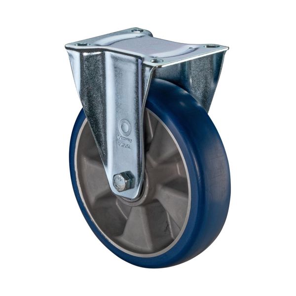 Bs Rollen Bockrolle L410.B92 Rad Ø 200Mm 300Kg, Stahl Verzinkt (L410.B92.200)-image