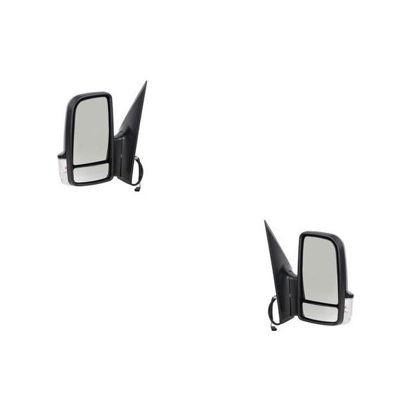 Johns, Specchietti Retrovisori Esterni Adatti Per Mercedes Sprinter 906 05/09- Set Destra E Sinistra A0008101819 2E1857501AD 0008101819 A0008105719 0008105719 0008-image