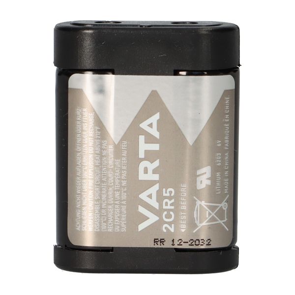 Varta 2CR5 Batteria Monouso 6V Litio-image