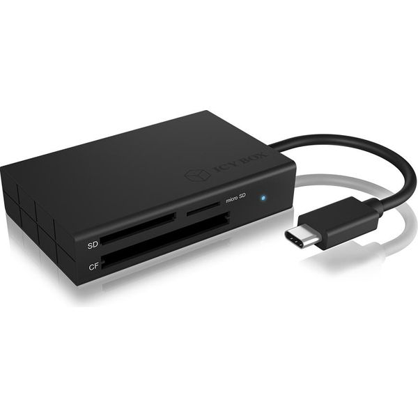 Icy Box IB-CR401-C3 Lettore Di Carte Multifunzione Con Connessione USB-C-image