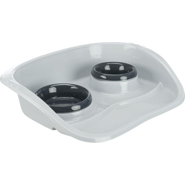 Set Di Ciotole 0,25 L/ø 9 Cm / 0,3 L/ø 11 Cm/46 × 11 × 30 Cm Grigio/Ciotolette: Varie-image
