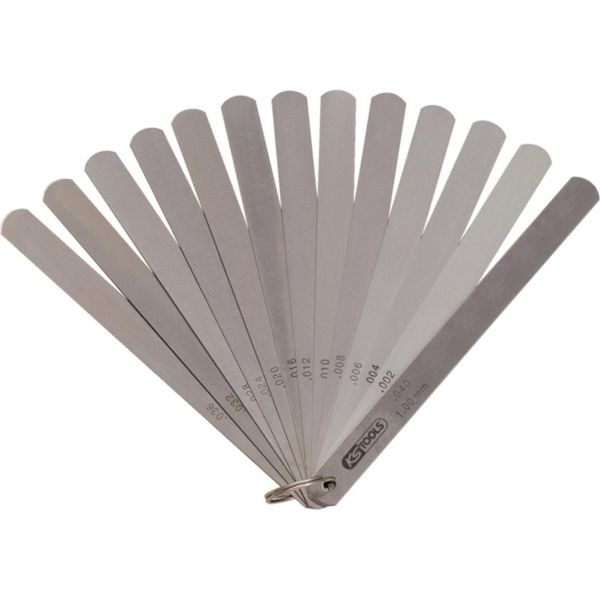 Ks Tools Calibro A Pistone 8 Lame 0,05-0,5 Mm Lunghezza 150 Mm - 300.0614-image