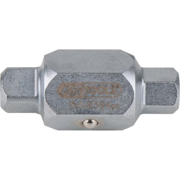 Ks Tools Bussole Per Tappi Di Scarico Olio Esagono 12 Mm +4 Quadro 11 Mm - 150.9394-image
