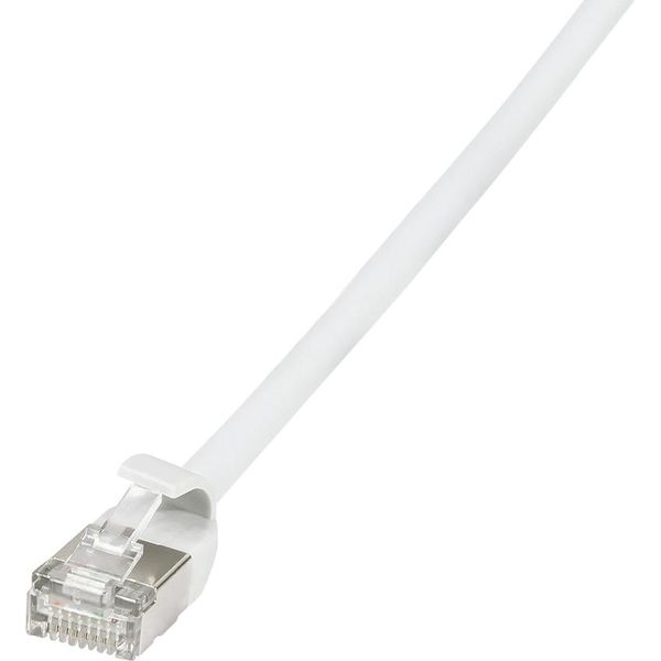 Logilink Professional CQ9011S Cavo Patch Logilink Ultraflex, Cat. 6A, U/Ftp, 0,3 M, Bianco-image