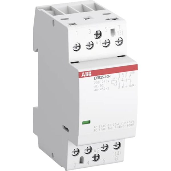 Contattore Di Installazione , 25 A, 4S/0Ö, 230 V Ca/Cc-image