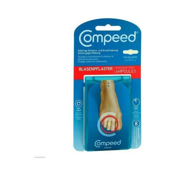 Compeed Cerotti Per Vesciche Sulle Dita Dei Piedi 8 Pz-image
