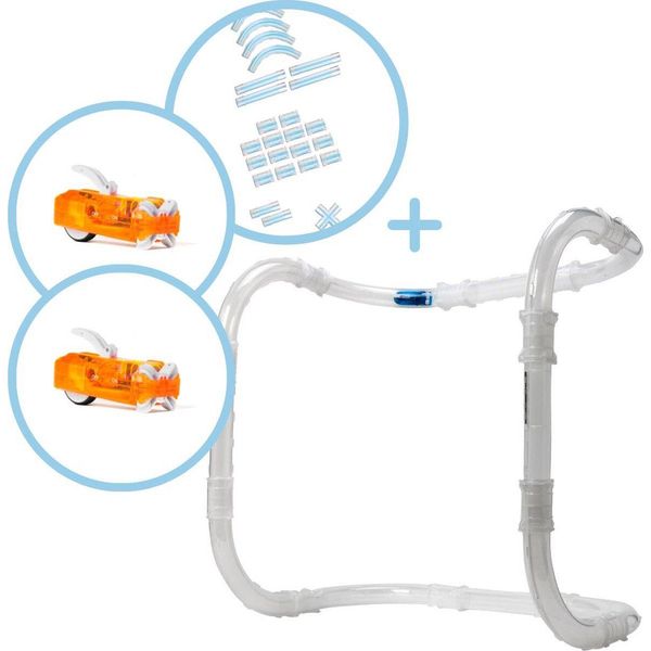 Zoom Tube - Set Valore Pista Da Corsa - 2 Auto Extra E Estensione Della Pista-image