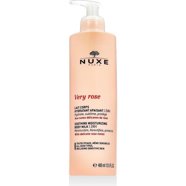 Nuxe - Very Rose Soothing Moisturizing Body Milk - Latte Corpo Idratante Lenitivo 400 Ml-image