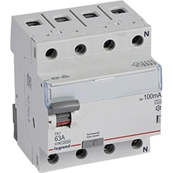 Interruttore Differenziale Legrand Tipo A, 10 Ka, 63 A, 4 Poli, 100 Ma-image