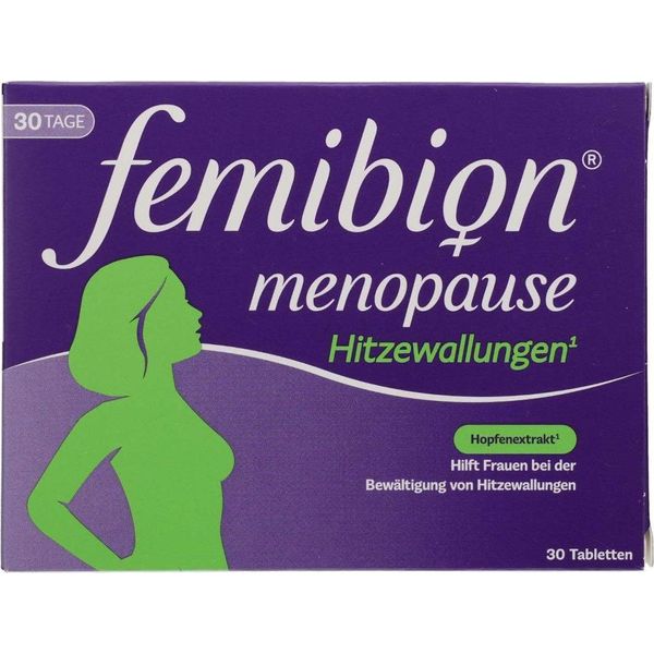 Femibion Menopausa Vampate Di Calore Compresse 30 Capsule-image