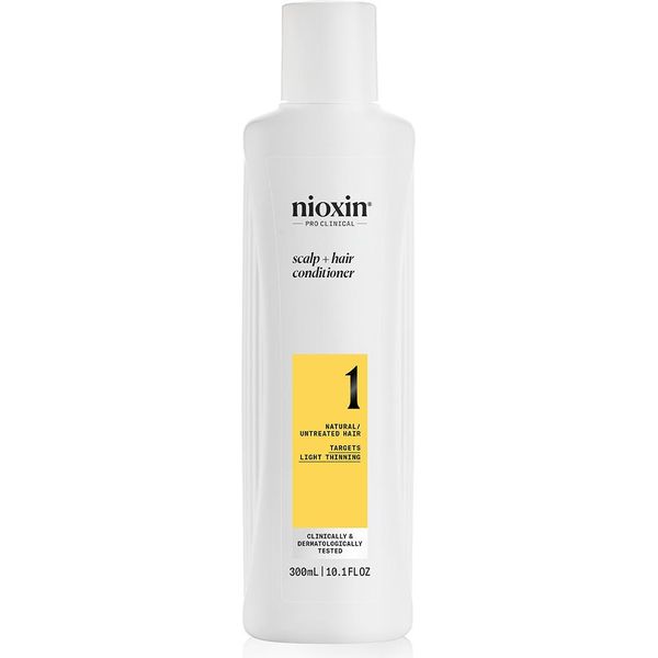 Nioxin System 1 Balsamo Per Cuoio Capelluto E Capelli 300 Ml - Balsamo Fortificante Per Diradamenti Lievi-image