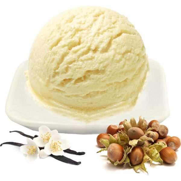 Vaniglia Nocciola Polvere Di Gelato A Basso Contenuto Di Carboidrati Vegan Senza Zucchero E Senza Lattosio 100 Kg-image