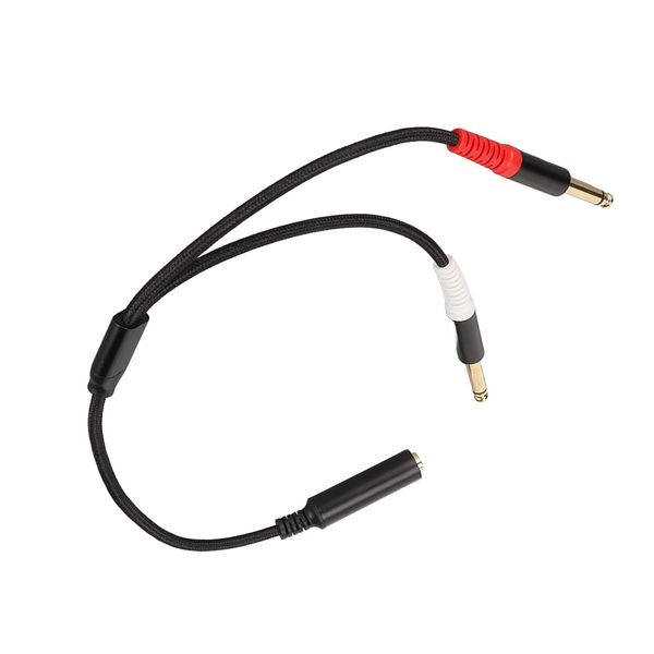 Cavo Stereo Splitter Y Da 1/4 Di Pollice, Cavo Stereo Splitter Y Da 1/4 Di Pollice, Cavo Da 6,35 Mm Maschio A Doppio 6,35 Mm Femmina, Cavo Da 1/4 Di Pollice Da 6,35 Mm Maschio A Doppio 6,35 Mm Femmina, Cavo Stereo Splitter Y, Cavo Audio-image