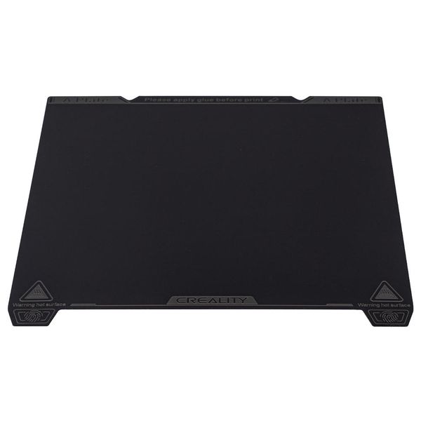Creality K1 Max Pei Smooth Build Plate 315X310Mm-Senza Tappetino Magnetico Morbido Facile Rimozione Del Modello Suitale Per La Stampante 3D K1 Max E Compatibile Con Le Stampanti 3D Fdm Con Una Dimensione Della Piattaforma Di 315X310Mm-image