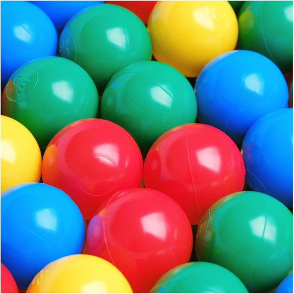 Misioo Palline Per Il Bagno Con Le Palline - Palline Da Bagno Multicolori - Palline Ø 6 Cm - Palline In Plastica 100% Ldpe - Giocattolo Per Bambini - 300 Pezzi - Mix-image