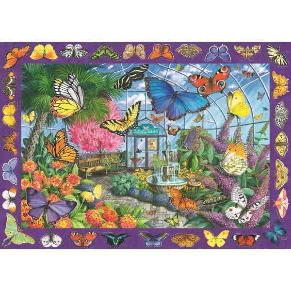 Ravensburger Puzzle Del Regno Delle Farfalle 1000 Pezzi-image