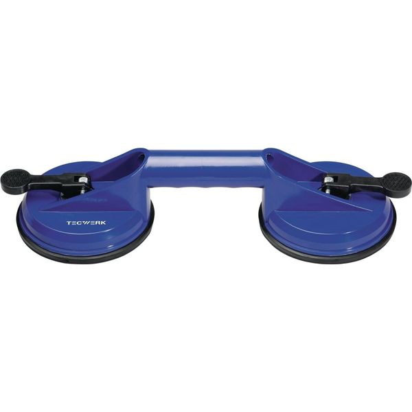 Sollevatore Ad Aspirazione Portata 80 Kg Testa Ø 118 Mm 2 Teste Plastica Abs-image