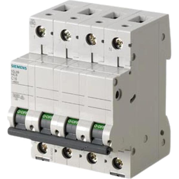 Interruttore Magnetotermico Siemens, 400 V, 6 Ka, 3+N Poli, C, 20 A-image