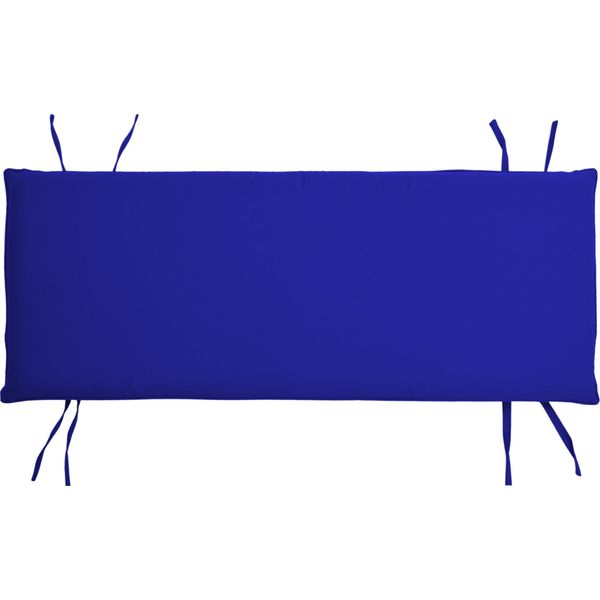 Cuscino Da Panca Teako Design 90X40 Cm Per Panca Da Giardino - Comodo Cuscino Da Seduta, Idrorepellente, Lavabile, Modello Ferrara (Blu)-image