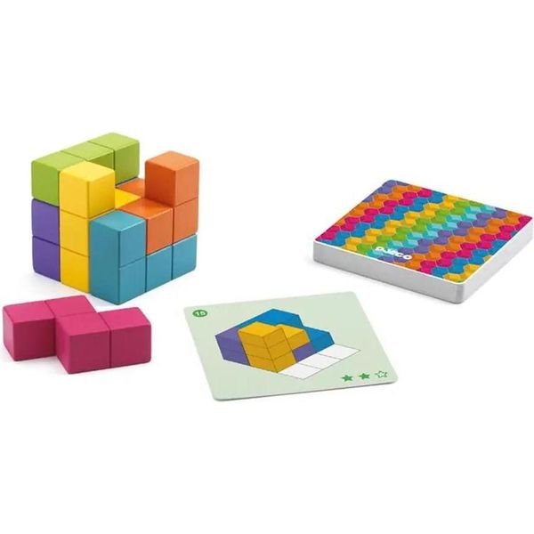 Puzzle In Legno Djeco Cubissimo-image