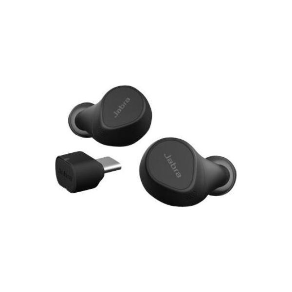 Jabra Evolve2 Buds Uc - Cuffie True Wireless Con Microfono - In-Ear - Bluetooth - Cancellazione Attiva Del Rumore - Adattatore USB-C Via Bluetooth-image