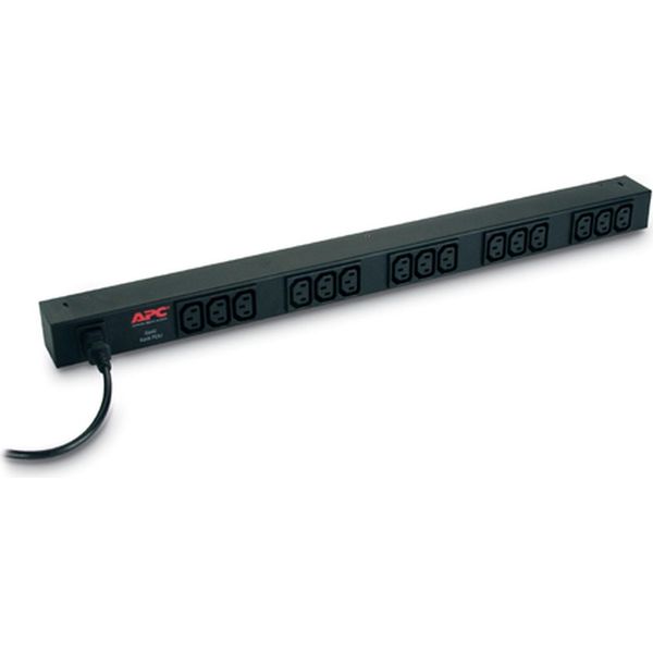 Apc Rack Pdu Basic Zero U 10A 230V Unità Di Distribuzione Dell'energia (Pdu) 15 Presa(E) Ac 0U Nero-image
