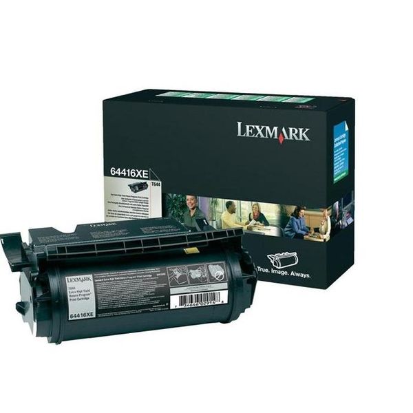 Lexmark T64X Extra High Yield Return Programme Cartridge Cartuccia Toner Originale Nero-image