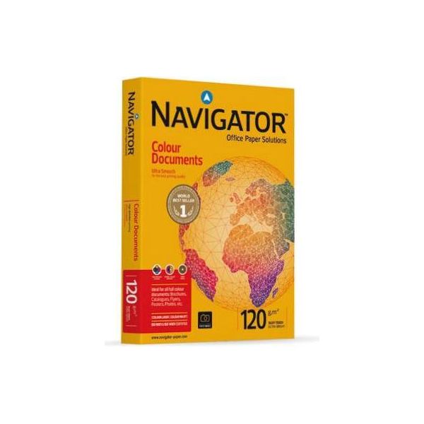 Navigator Colour Documents Carta Inkjet A3 (297X420 Mm) Opaco 500 Fogli Bianco-image