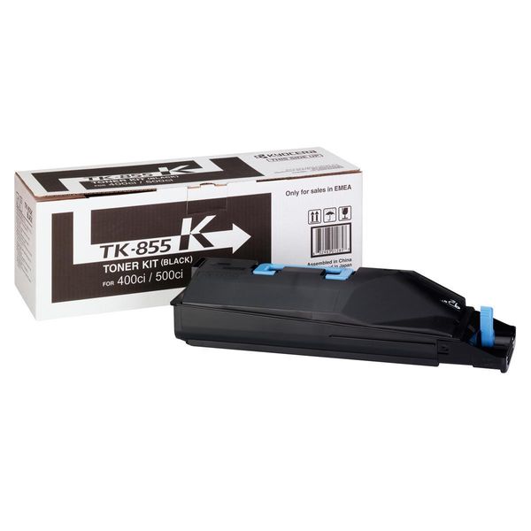 Kyocera TK-855K Cartuccia Toner 1 Pz Originale Nero-image