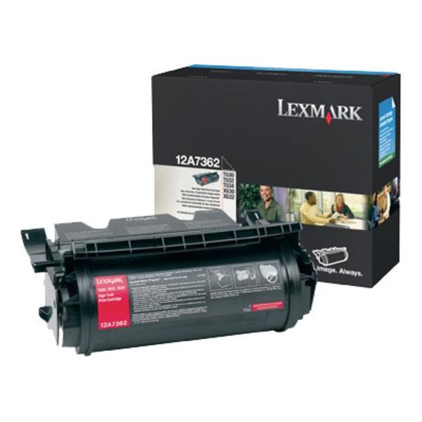 Lexmark T630, T632, T634 High Yield Print Cartridge (21K) Cartuccia Toner Originale Nero-image