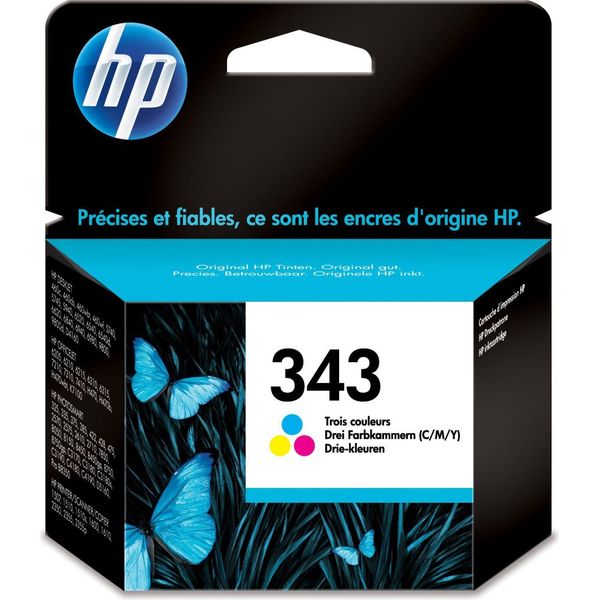 Hp Cartuccia Tricomia Ink 343 Ciano Magenta Giallo Deskjet 460C Cb-image