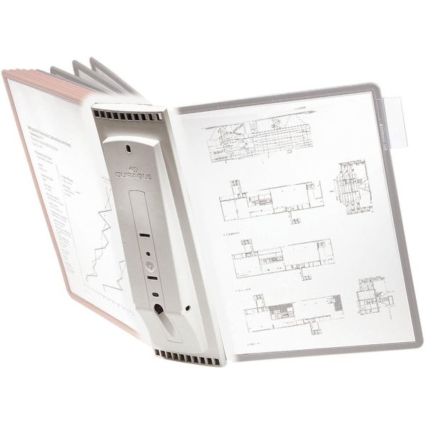 Durable Staffa Per Leggio Portalicenze Sherpa® Wall Module 10, Grigio, 562110-image